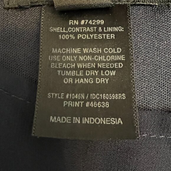 Enfocus Studio Women's Maxi Dress Multicolor Sleeveless Size 14 Elastic Waist - Picture 4 of 8